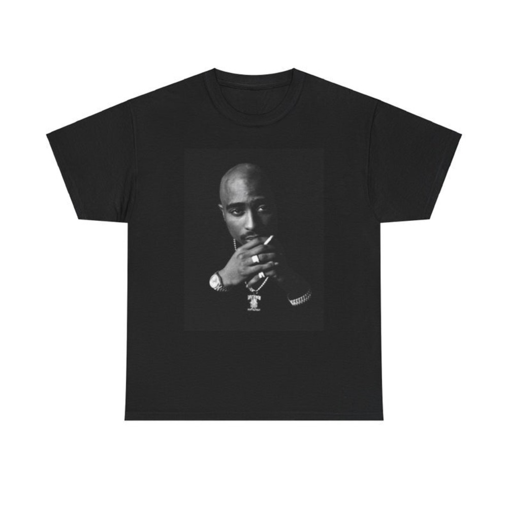 2pac T-shirt Tupac Unisex Cotton Tee